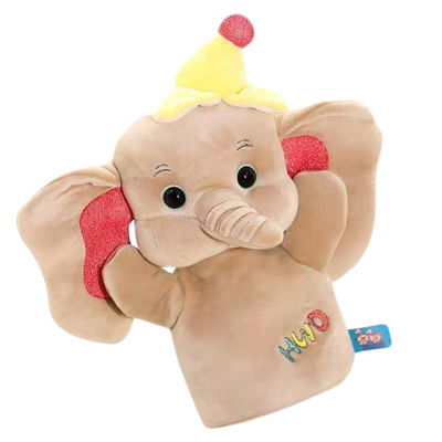 Elefant-Handschuh-Puppen-Plüsch-Handpuppe-Plüsch-Spielwaren beruhigen Baby, um zu schlafen