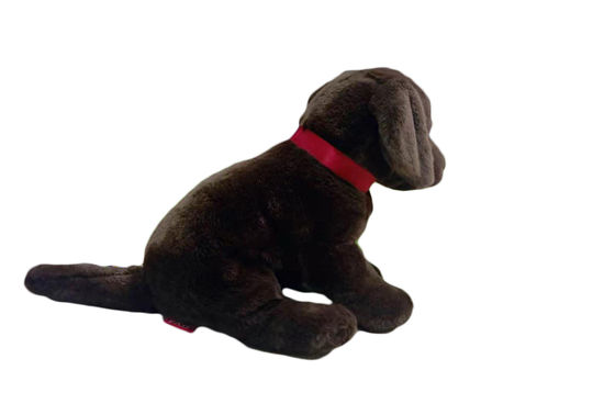 30cm Brown Hundeplüsch-Toy Children-' s-Komfort-kundenspezifisches Hundeplüschtier