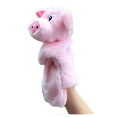 25cm*15cm spielt rosa Schwein-Marionetten-Plüsch Geschichten-Stützen für Familien-Elternteil-Kind
