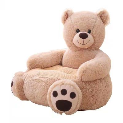 60cm netter Karikatur-Kinderplüsch-Stuhl-Jungen-Mädchen-Kindergarten-Baby-Plüschtier-Stuhl