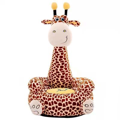 Giraffen-Kinderplüsch-Sofa Cartoon Animal Little Sofa-Kindergarten-Baby-Stuhl